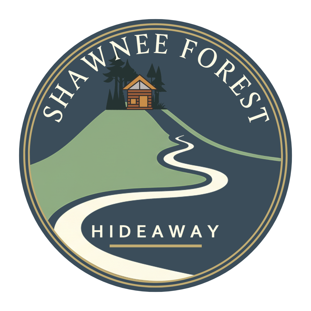 A secluded couples cabin in the Shawnee National Forest