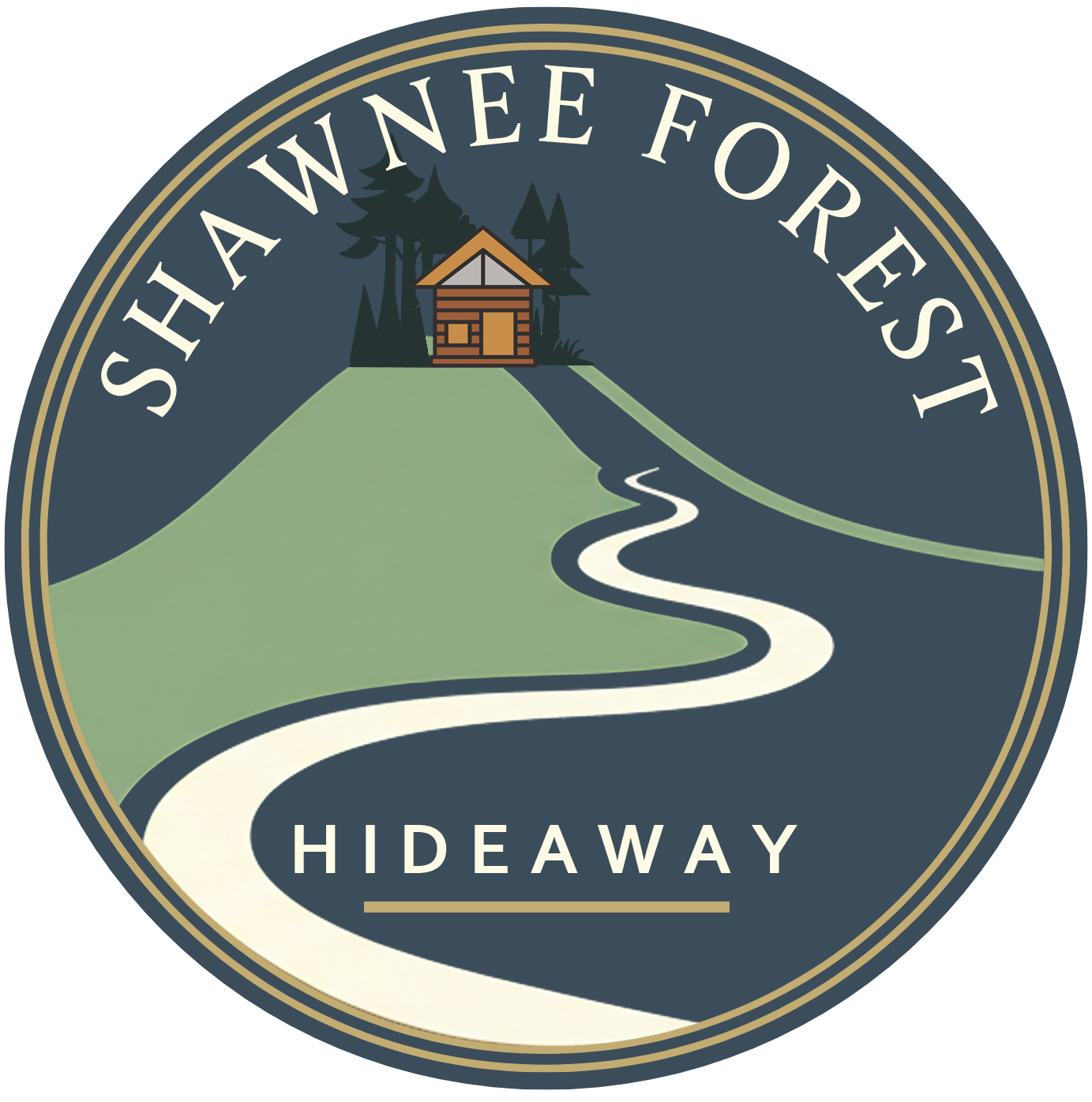 A secluded couples cabin in the Shawnee National Forest