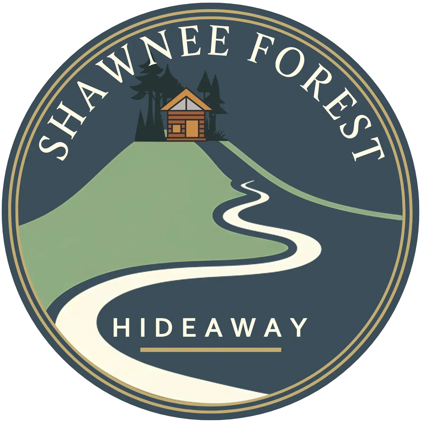 A secluded couples cabin in the Shawnee National Forest